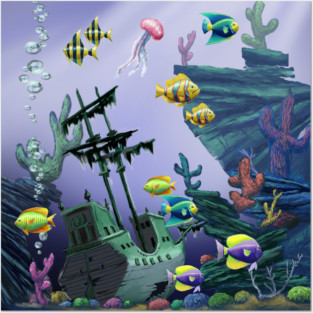 Sea Life Posters and Art