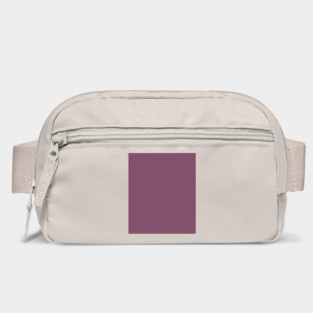 Plum Purple Plain Solid Color Bag