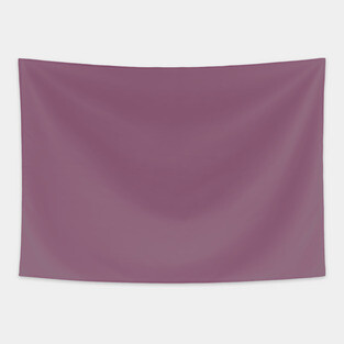 Plum Purple Plain Solid Color Tapestry