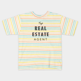 Top Real Estate Agent Kids T-Shirt