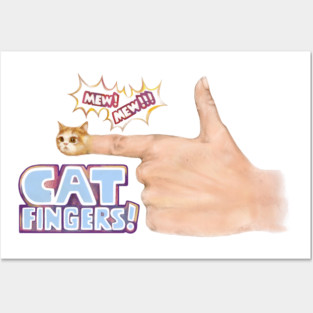 cat fingers - Steven Universe Posters and Art