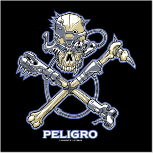 Peligro Posters and Art