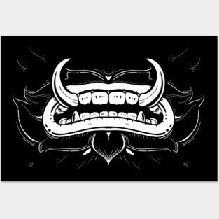 Khmer Giant mouth 2 Posters and Art