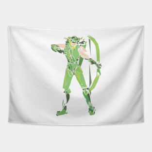 Green Arrow Tapestry