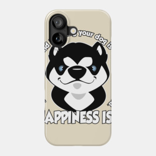 Welcome home Husky Phone Case