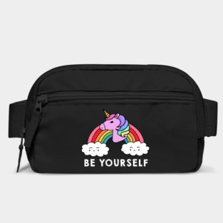 Be Yourself Unicorn Rainbow Bag