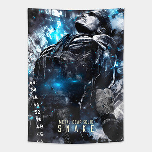 Metal Gear Solid Snake Tapestry