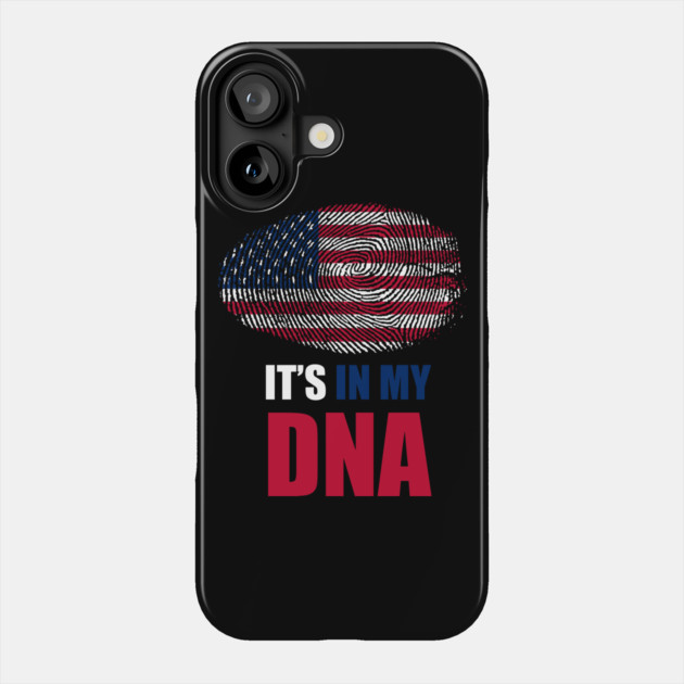 It's in my DNA America USA Phone Case by logiamerch