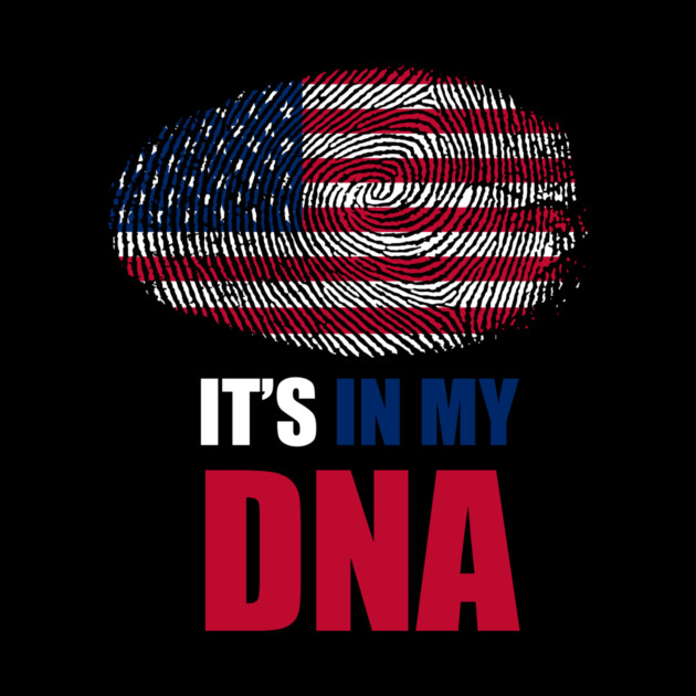 It's in my DNA America USA by logiamerch