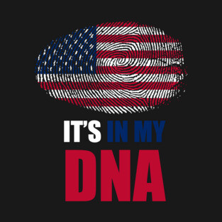 It's in my DNA America USA T-Shirt