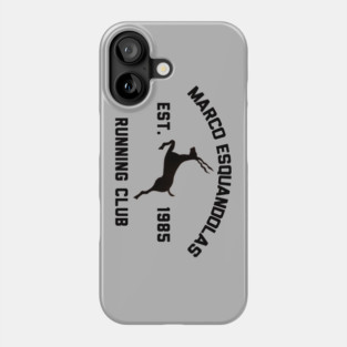 Marco Esquandolas Running Club Phone Case