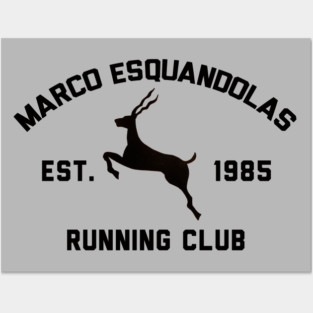 Marco Esquandolas Running Club Posters and Art