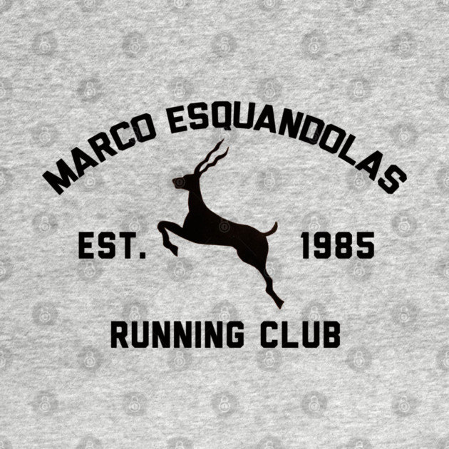 Marco Esquandolas Running Club by JonnysLotTees