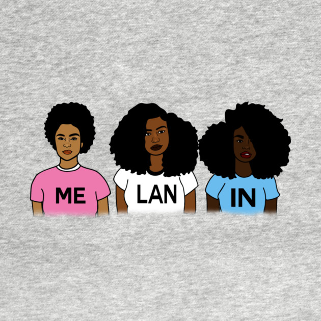 Melanin Poppin Afro African girls by logiamerch