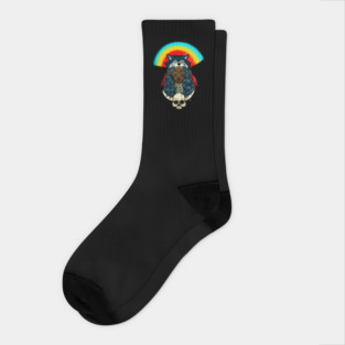 Beautiful Native African Woman Afro Black Pride Socks