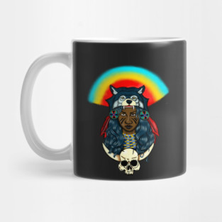 Beautiful Native African Woman Afro Black Pride Mug