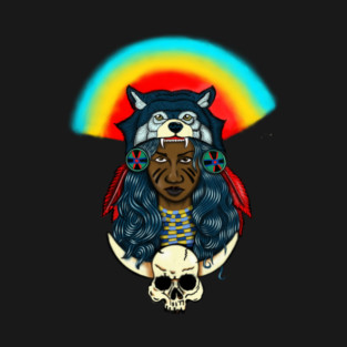 Beautiful Native African Woman Afro Black Pride T-Shirt