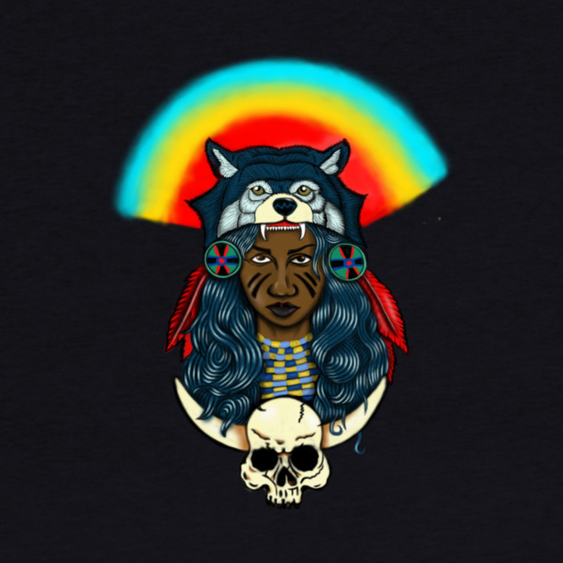 Beautiful Native African Woman Afro Black Pride by logiamerch