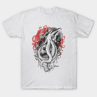Skull x octopus T-Shirt