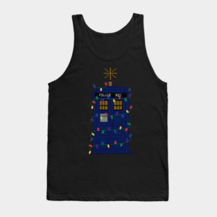 Happy Christmas from the Tardis Tank Top
