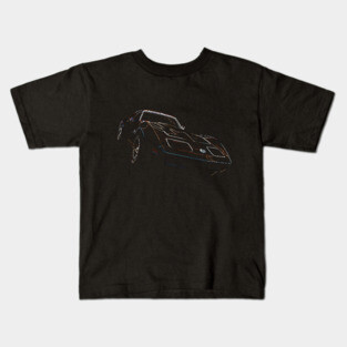 Corvette C3, corvette 1977 Kids T-Shirt