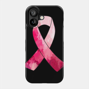 Breast Cancer Awareness Ribbon Phone Case