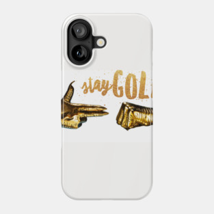 stay gold Phone Case