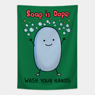 Wash Your Hands! Tapestry