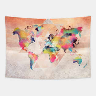 world map future  #map #worldmap Tapestry