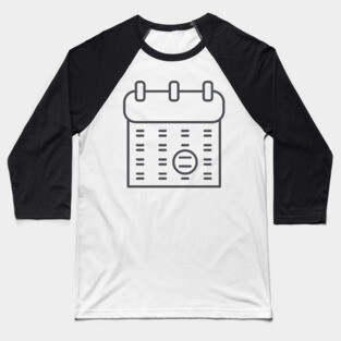 Calendar Baseball T-Shirt