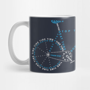 BIKE ANATOMY Mug