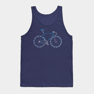 BIKE ANATOMY Tank Top