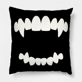 Vampire mouth Pillow