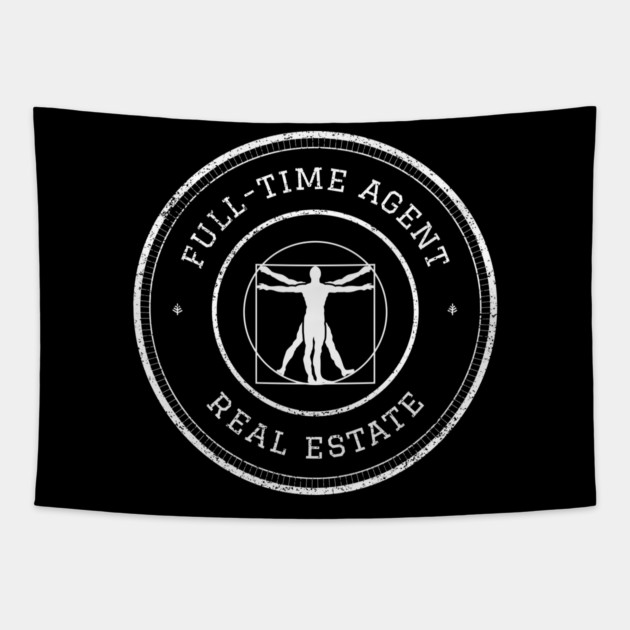 Full-Time Real Estate Agent Tapestry by REG