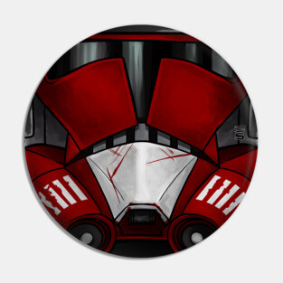 Commander Fox Mask Pin