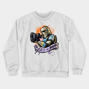 beach trooper - life's a beach Crewneck Sweatshirt