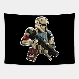 Shore Trooper Tapestry