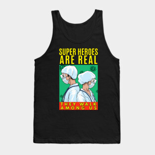 Covid 19 Heroes Tank Top