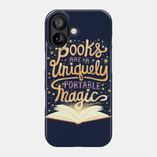 Books are magic Phone Case