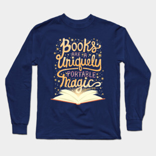 Books are magic Long Sleeve T-Shirt