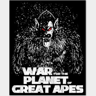War for the Planet of Great Apes Posters and Art