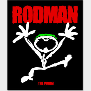 RODMAN WORM Posters and Art