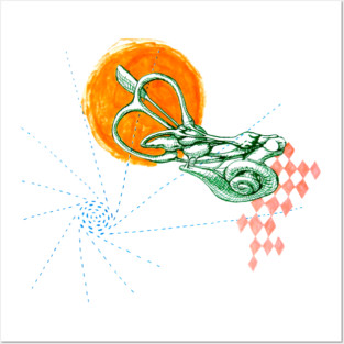 Ear Labyrinth Posters and Art