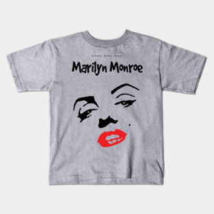 Marilyn Monroe hollywood Old Film Actress Kids T-Shirt