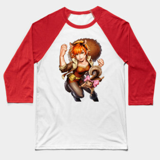 Squirrel Girl (MARVEL Battle Lines) - Without Title Card Baseball T-Shirt