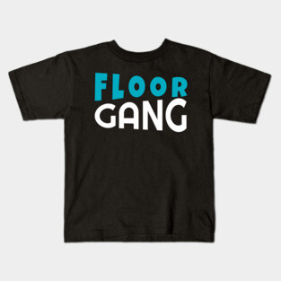 Floor Gang Funny Meme PewDiePie FanClub Kids T-Shirt