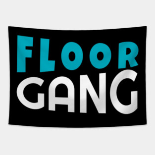 Floor Gang Funny Meme PewDiePie FanClub Tapestry