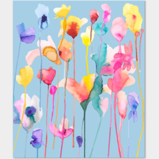 Floral Posters and Art