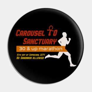 Make the Run To Santuary Pin