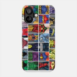 ABC's of Superheroes Phone Case